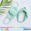 McLaud Turmask Pastel Color (juego de diadema/turbante y mascarilla)