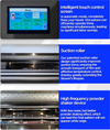 Naruhoshi DTF Shaker602, 5th Gen Shaker, No Smoke, Low Power Consumption, 110V, Touch Screen, Auto Powder Circulation, Fully Automatic