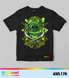 McLaud EPS Artwork AWL176, Skull Pirate Octopus, Editable, Descarga instantánea
