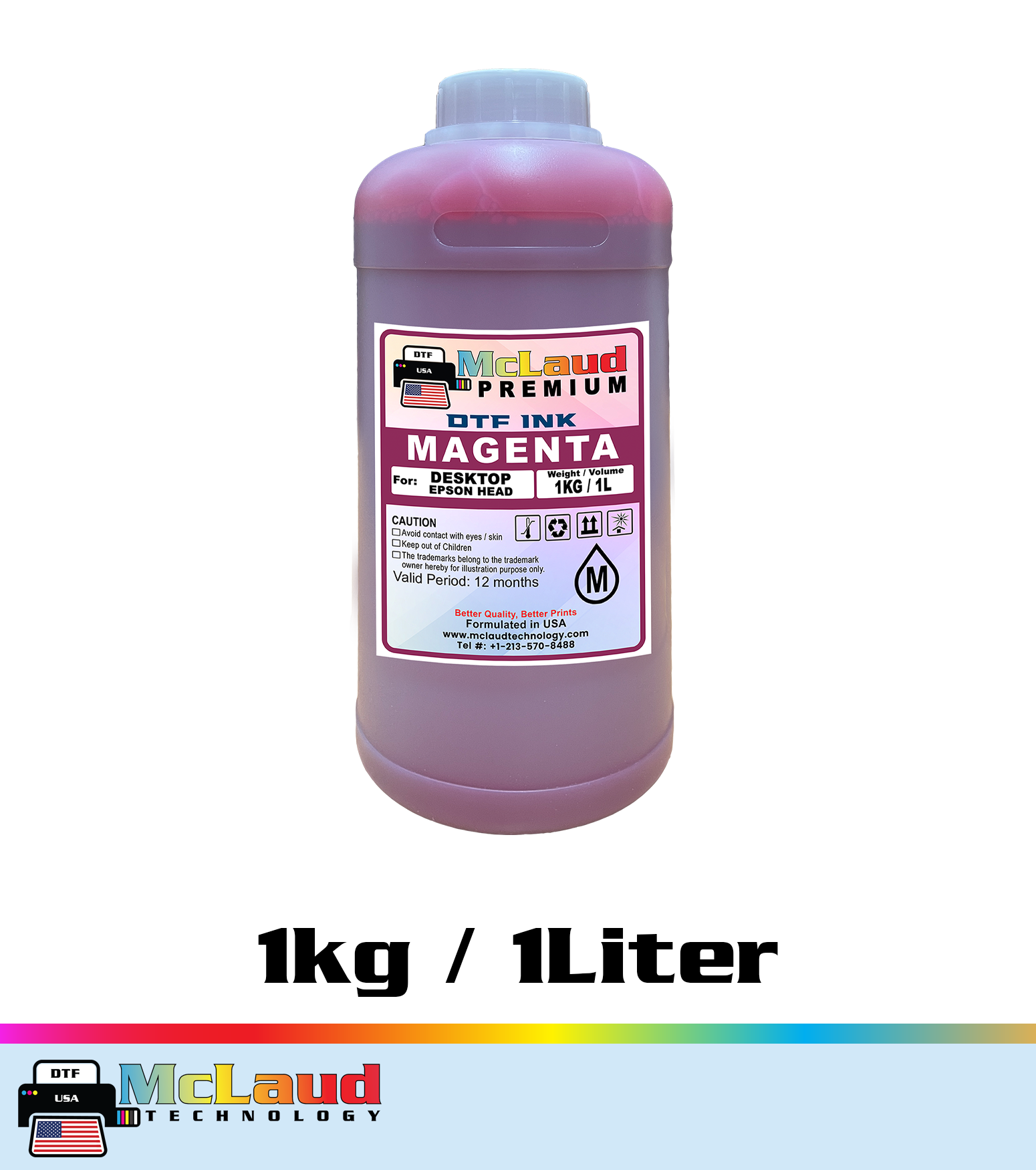 McLaud Premium DTF Ink, Formulated in USA - Image 3