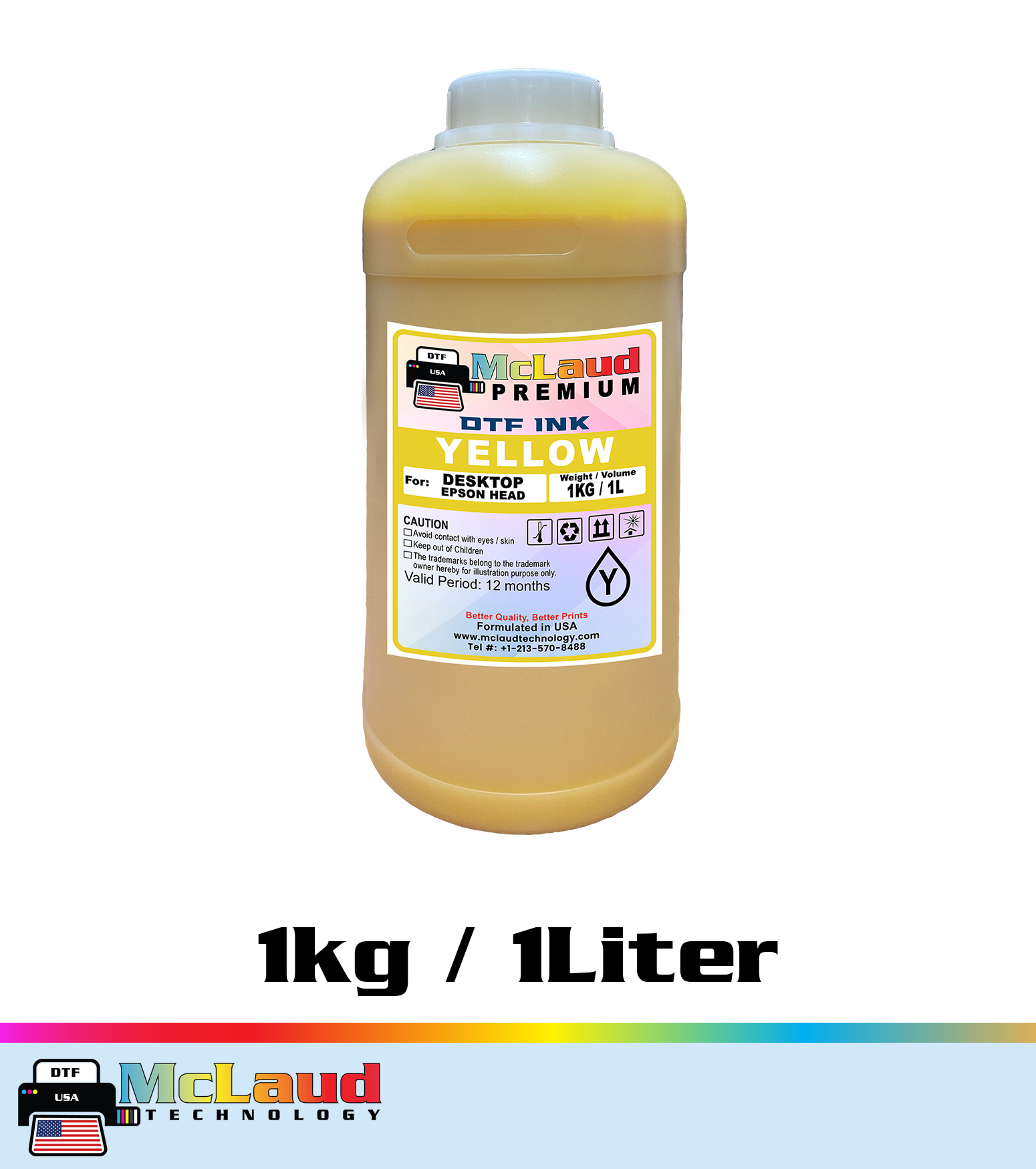McLaud Premium DTF Ink, Formulated in USA - Image 4